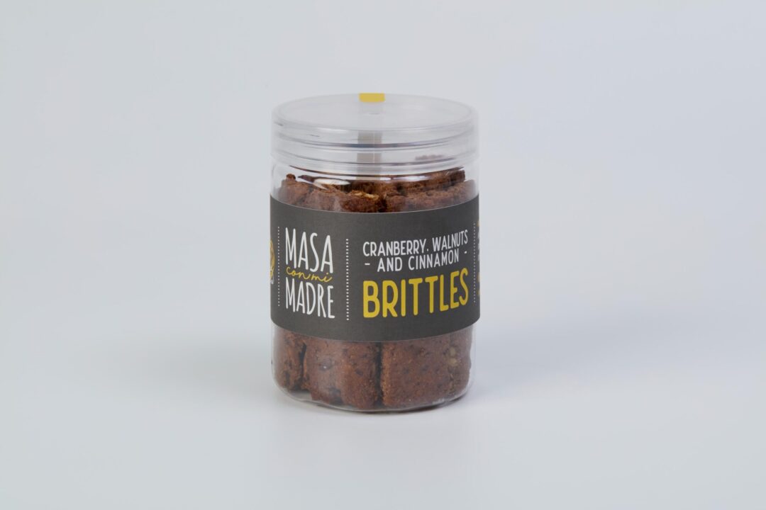 Cranberry, Walnut & Cinnamon Brittles (200g)