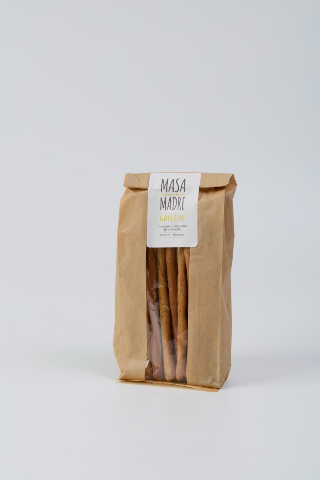 Grissini- Poppy/Sesame (240g)