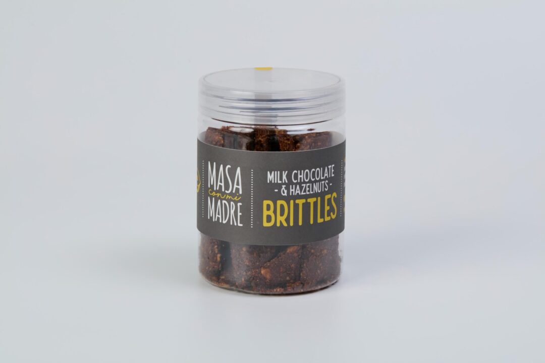 Milk Chocolate & Hazelnut Brittles (200g)