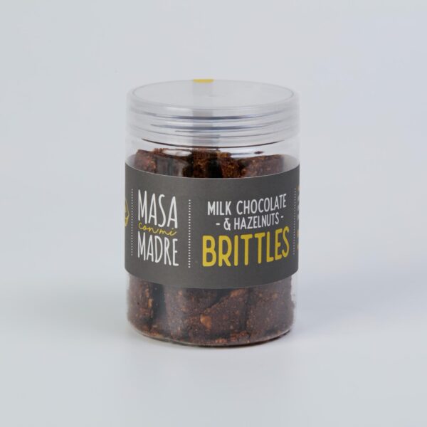 Milk Chocolate & Hazelnut Brittles (200g)