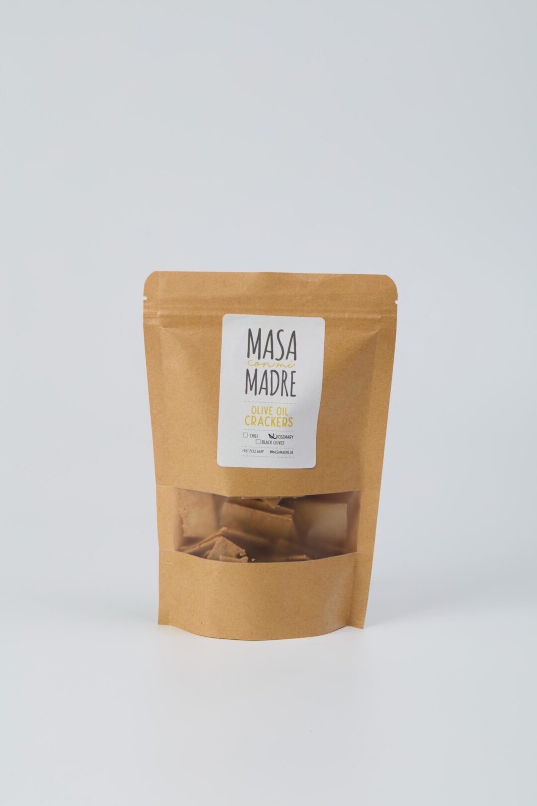 Olive Oil Crackers with Rosemary (120g)