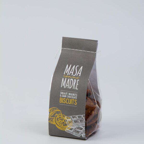 Shilajit, Walnuts & Dark Chocolate Biscuits (200g)